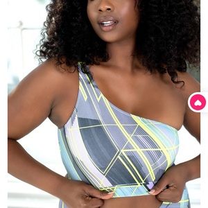 Booty by Brabants Curvy Laser One Shoulder Top